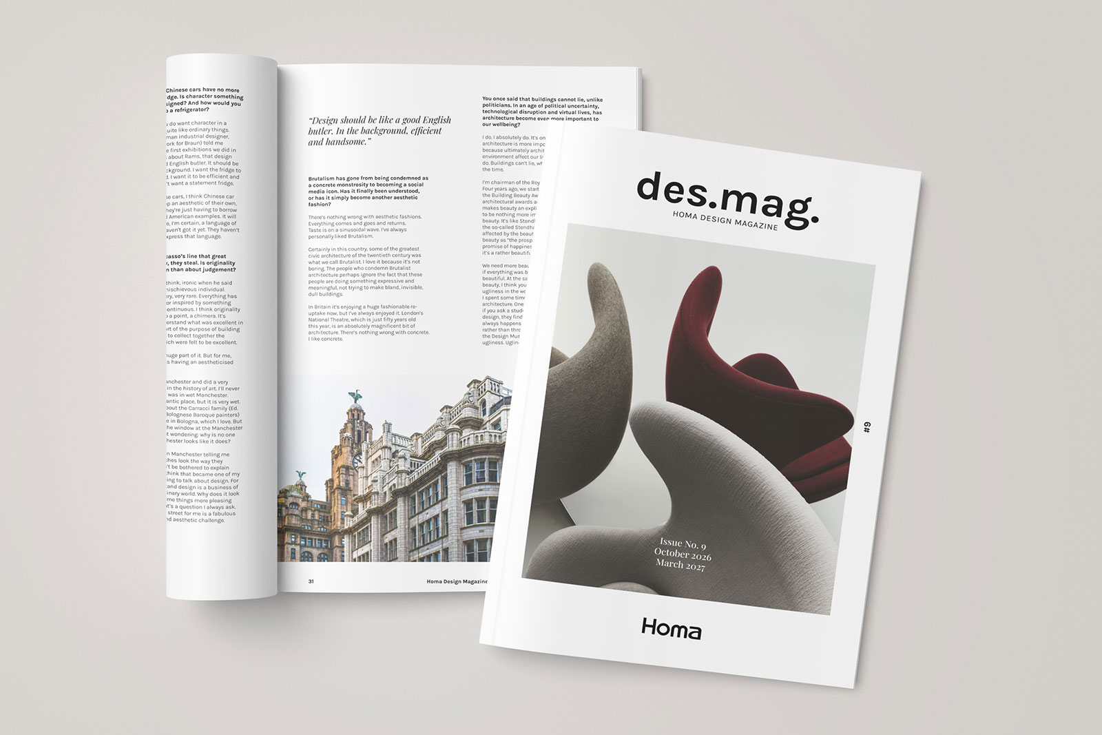 Homa Design Magazine — Design Perspectives