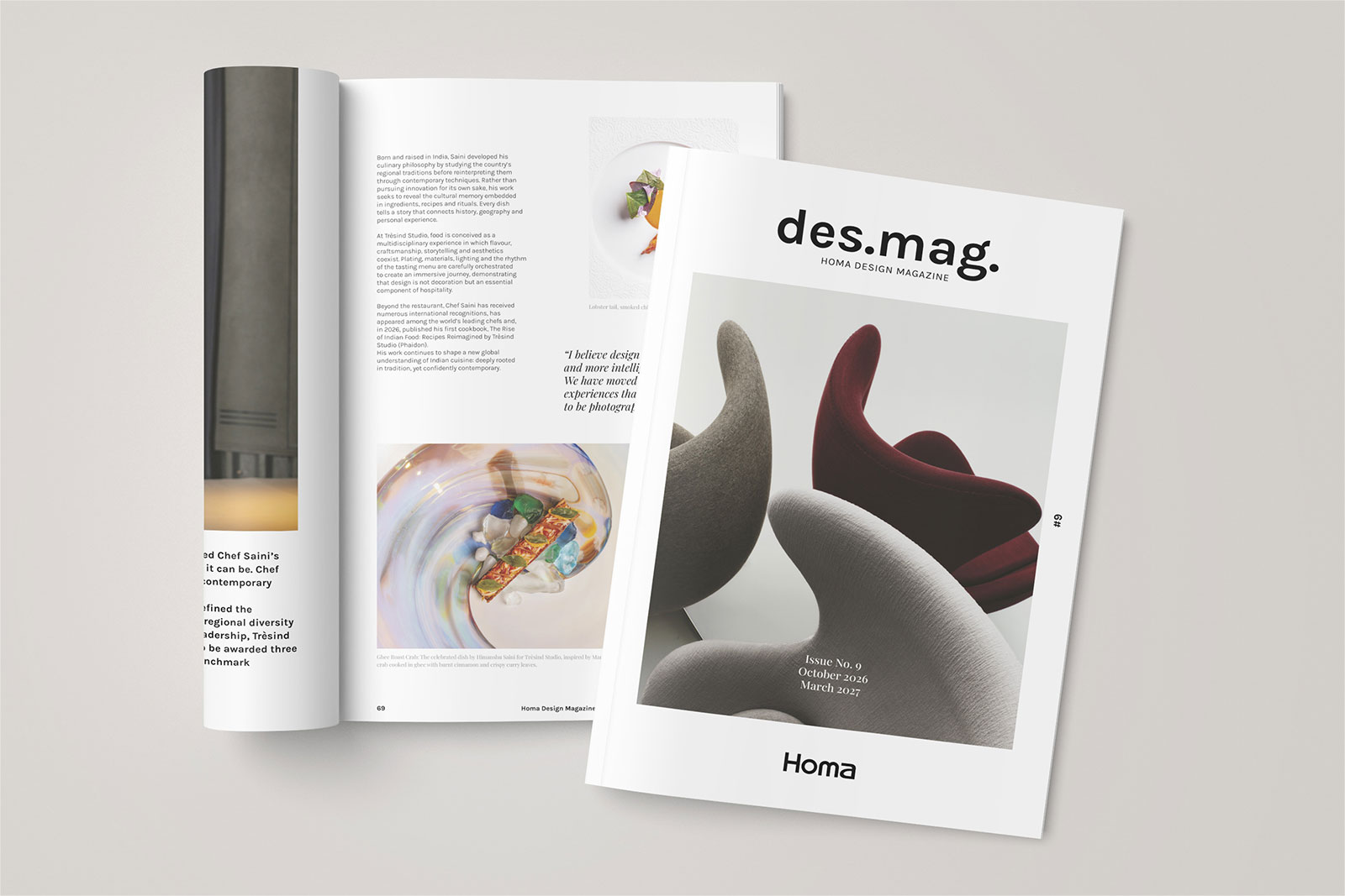 Homa Design Magazine — Food and Culture